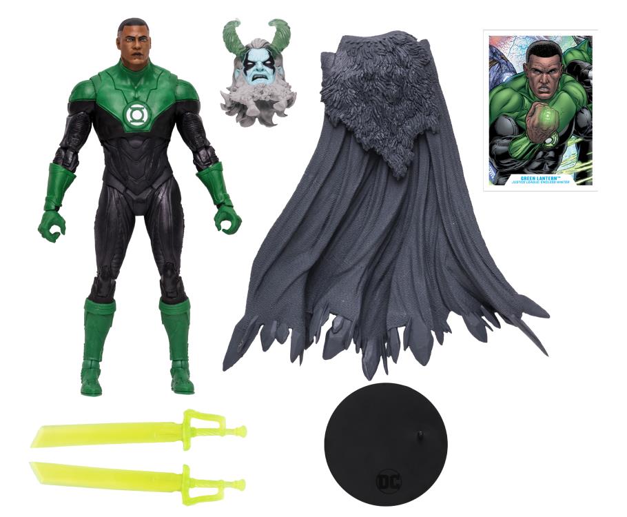 Mcfarlane DC Multiverse : Endless Winter - Green Lantern Action Figure (Collect to Build: Frost King)