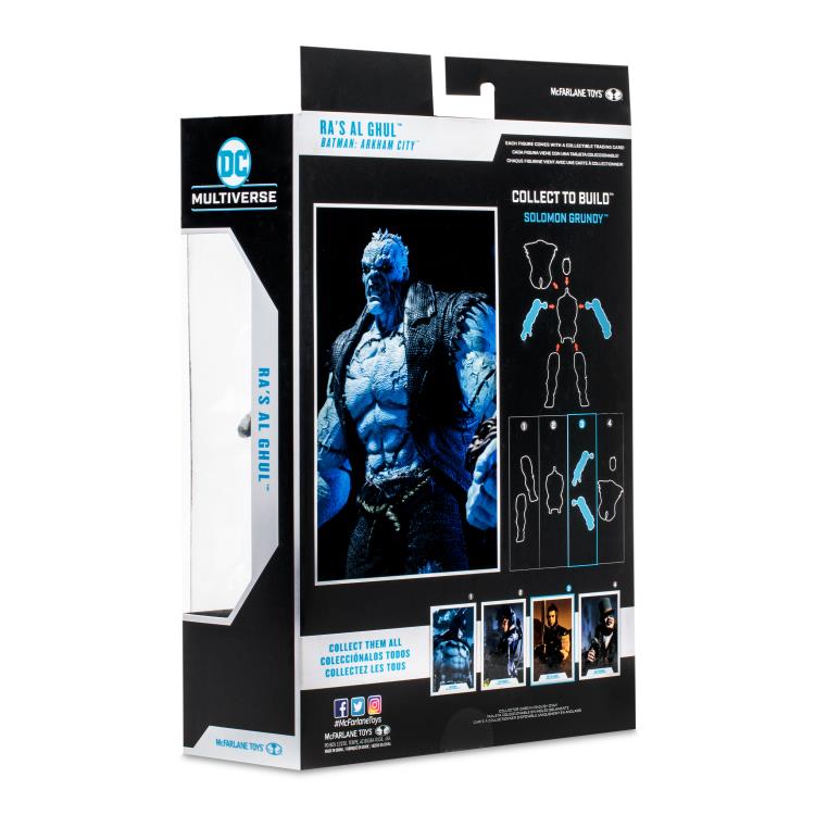 Mcfarlane DC Multiverse: Arkham City - Ra's Al Ghul Action Figure (Collect to Build: Solomon Grundy)