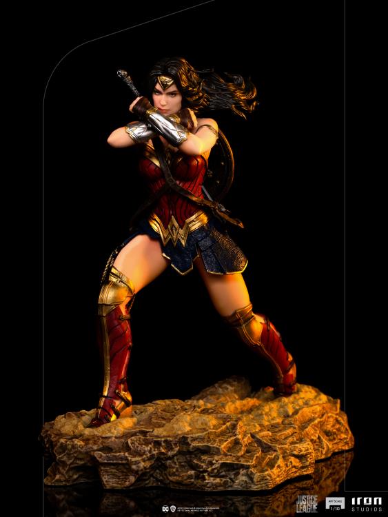Iron Studios Zack Snyder's Justice League Wonder Woman 1/10 Art Scale Limited Edition Statue