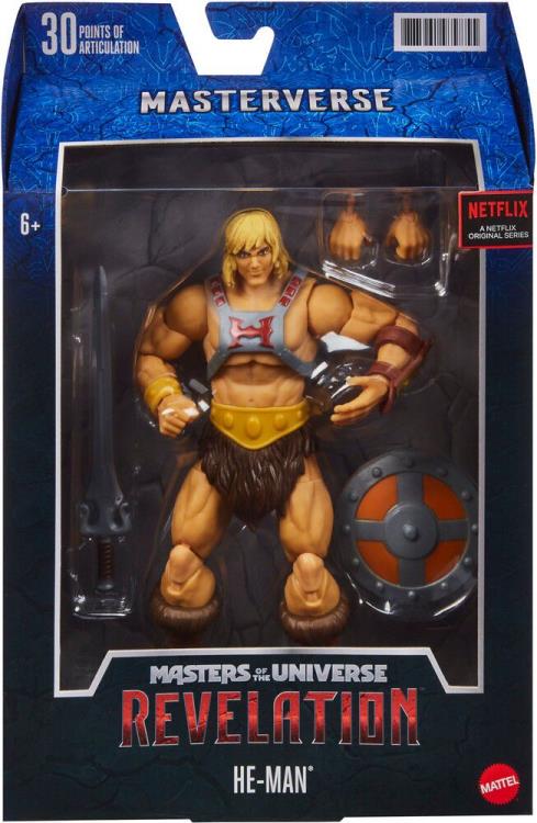 Mattel Masters of the Universe: Revelation Masterverse He-Man Action Figure