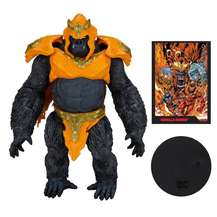 Mcfarlane DC Multiverse: The Flash - Page Punchers Gorilla Grodd (with Comic)