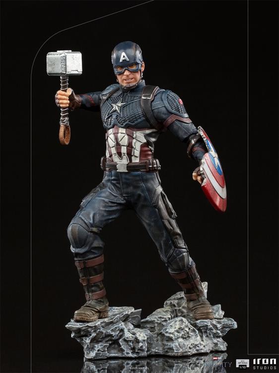 Iron Studios The Infinity Saga Battle Diorama Series Captain America Ultimate 1/10 Art Scale Limited Edition Statue