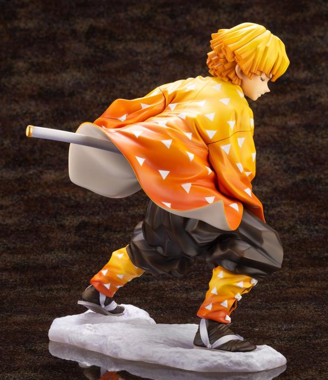 Kotobukiya Demon Slayer: Kimetsu No Yaiba ArtFX J - Zenitsu Agatsuma Statue