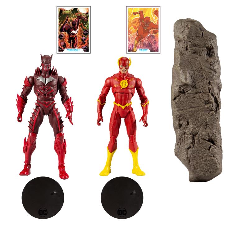 McFarlane Toys DC Multiverse Dark Nights: Metal Earth -52 Batman (Red Death) & The Flash Action FigureTwo-Pack