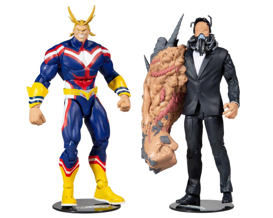 Mcfarlane Toys My Hero Academia: All Might vs. All For One Action Figure Two-Pack