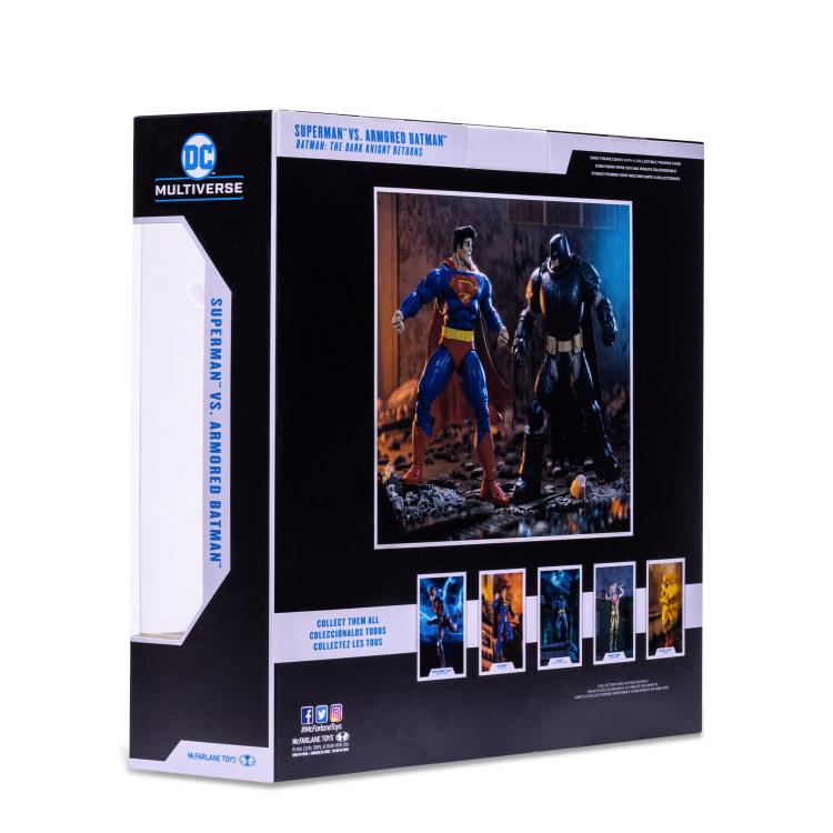 McFarlane Toys DC Multiverse - Batman: The Dark Knight Returns - Superman vs. Armored Batman Two-Pack