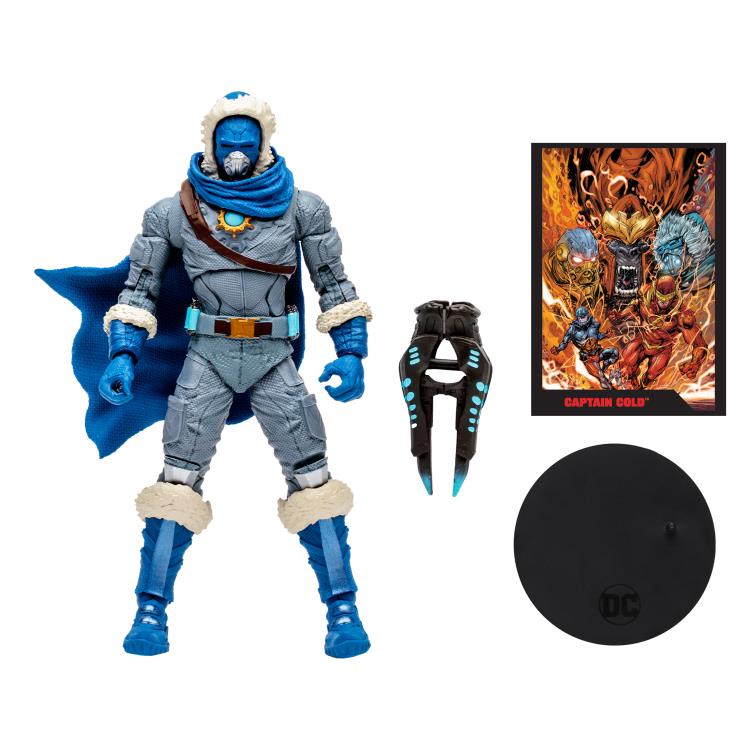 Mcfarlane DC Multiverse: The Flash - Page Punchers Captain Cold (with Comic)