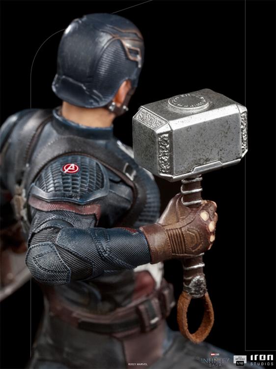 Iron Studios The Infinity Saga Battle Diorama Series Captain America Ultimate 1/10 Art Scale Limited Edition Statue