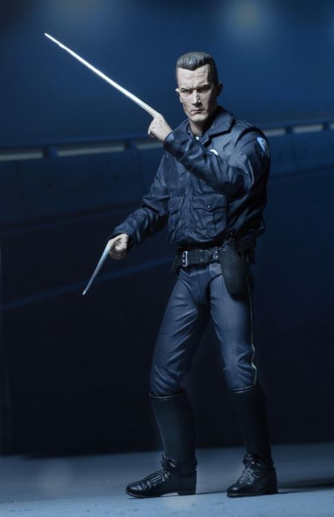 NECA Terminator 2: Judgement Day Ultimate T-1000 (Motorcycle Cop) Action Figure
