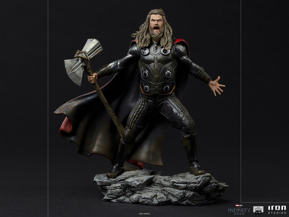 Iron Studios The Infinity Saga Battle Diorama Series Thor Ultimate 1/10 Art Scale Limited Edition Statue