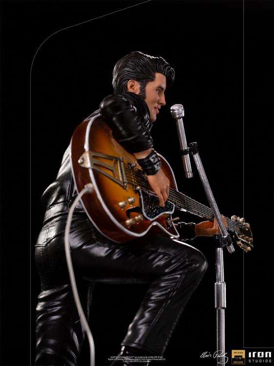Iron Studios Elvis Presley Comeback Special 1/10 Deluxe Art Scale Statue