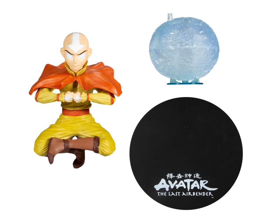 McFarlane Toys Avatar: The Last Airbender Aang Riding Air Scooter Statue