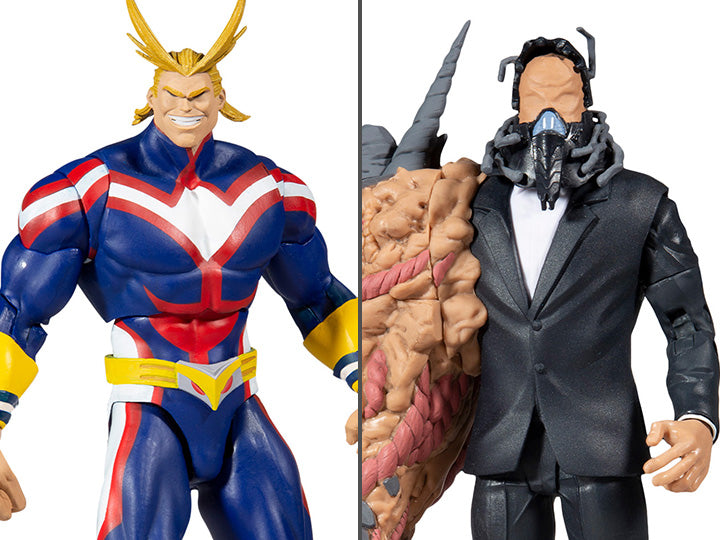 Mcfarlane Toys My Hero Academia: All Might vs. All For One Action Figure Two-Pack
