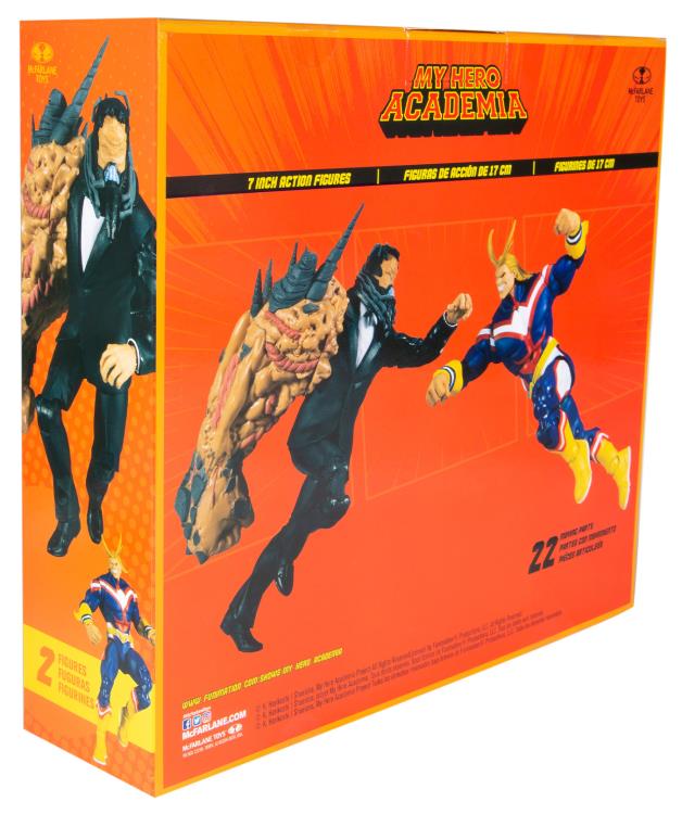 Mcfarlane Toys My Hero Academia: All Might vs. All For One Action Figure Two-Pack