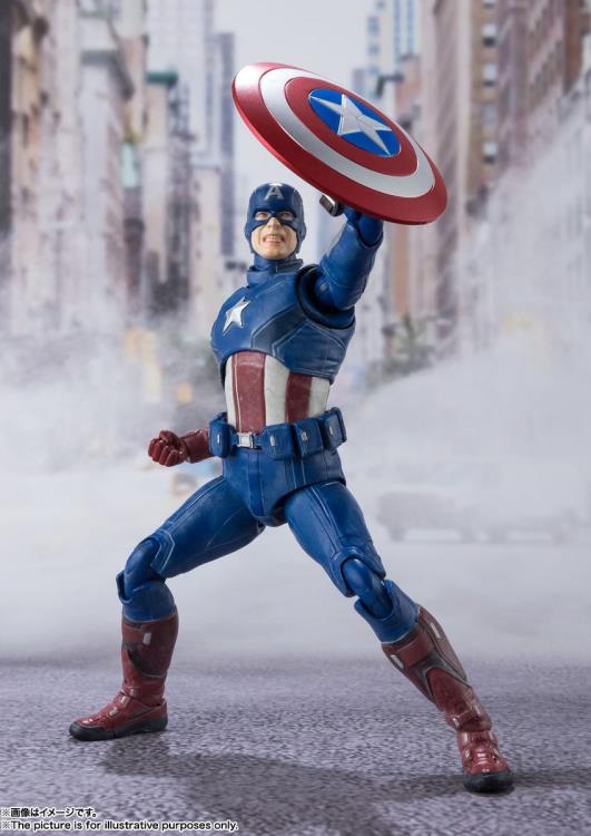 S.H.Figuarts The Avengers: Captain America (Avengers Assemble Edition) Action Figure