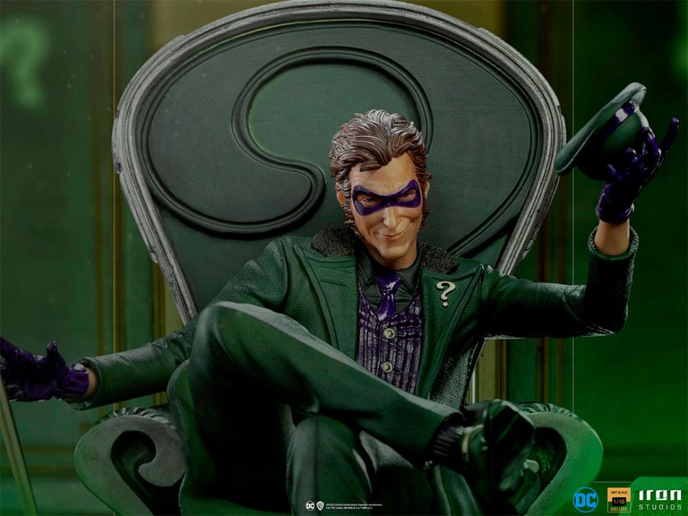 Iron Studios DC Comics: The Riddler 1/10 Deluxe Art Scale Limited Edition Statue