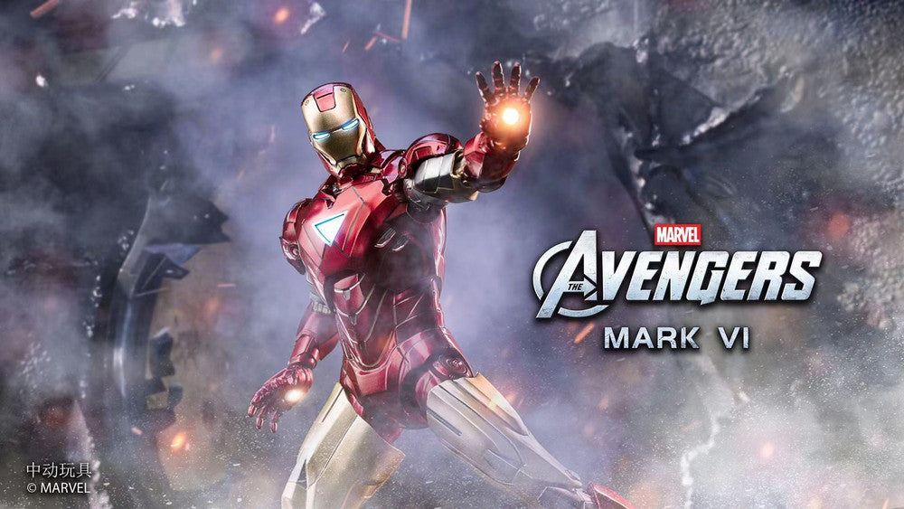 ZD Toys Iron Man Mark VI Action Figure ( No Light Up Function )