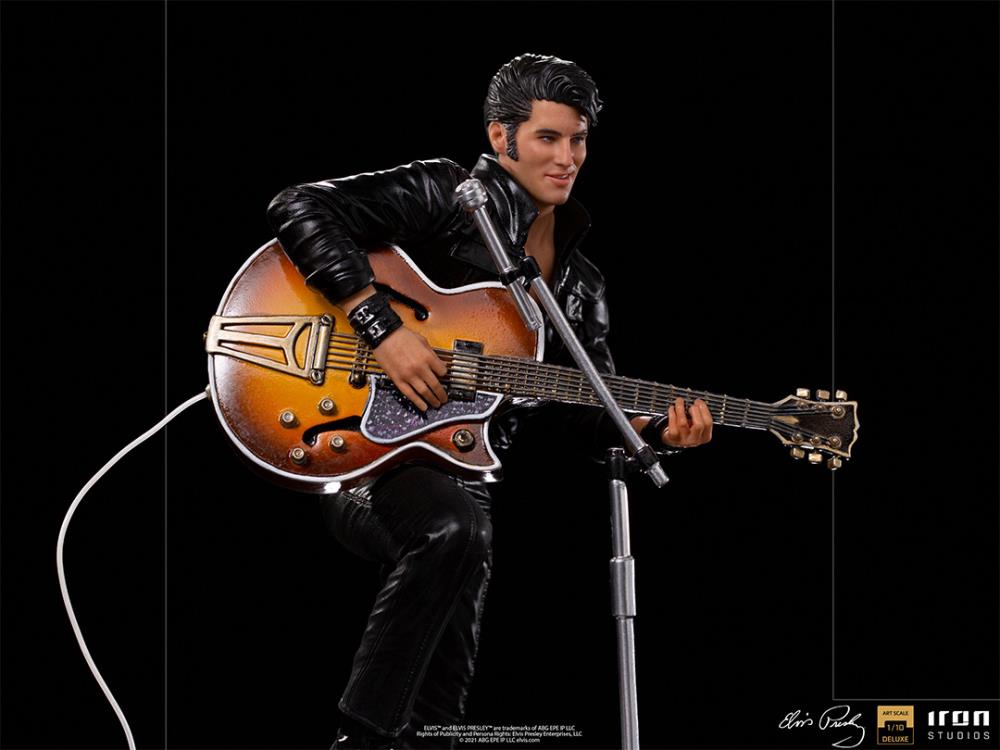 Iron Studios Elvis Presley Comeback Special 1/10 Deluxe Art Scale Statue