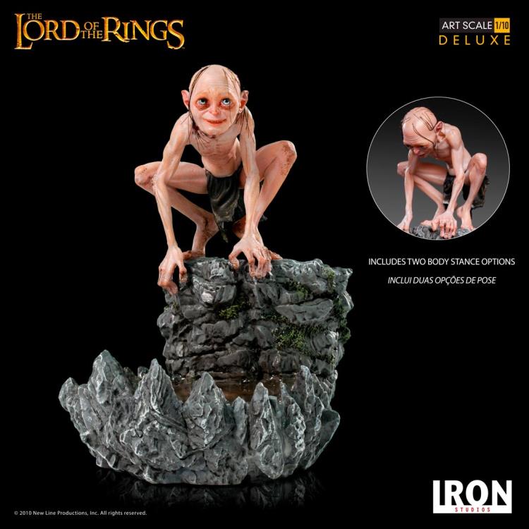 Iron Studios The Lord of the Rings Gollum 1/10 Deluxe Art Scale Limited Edition Statue