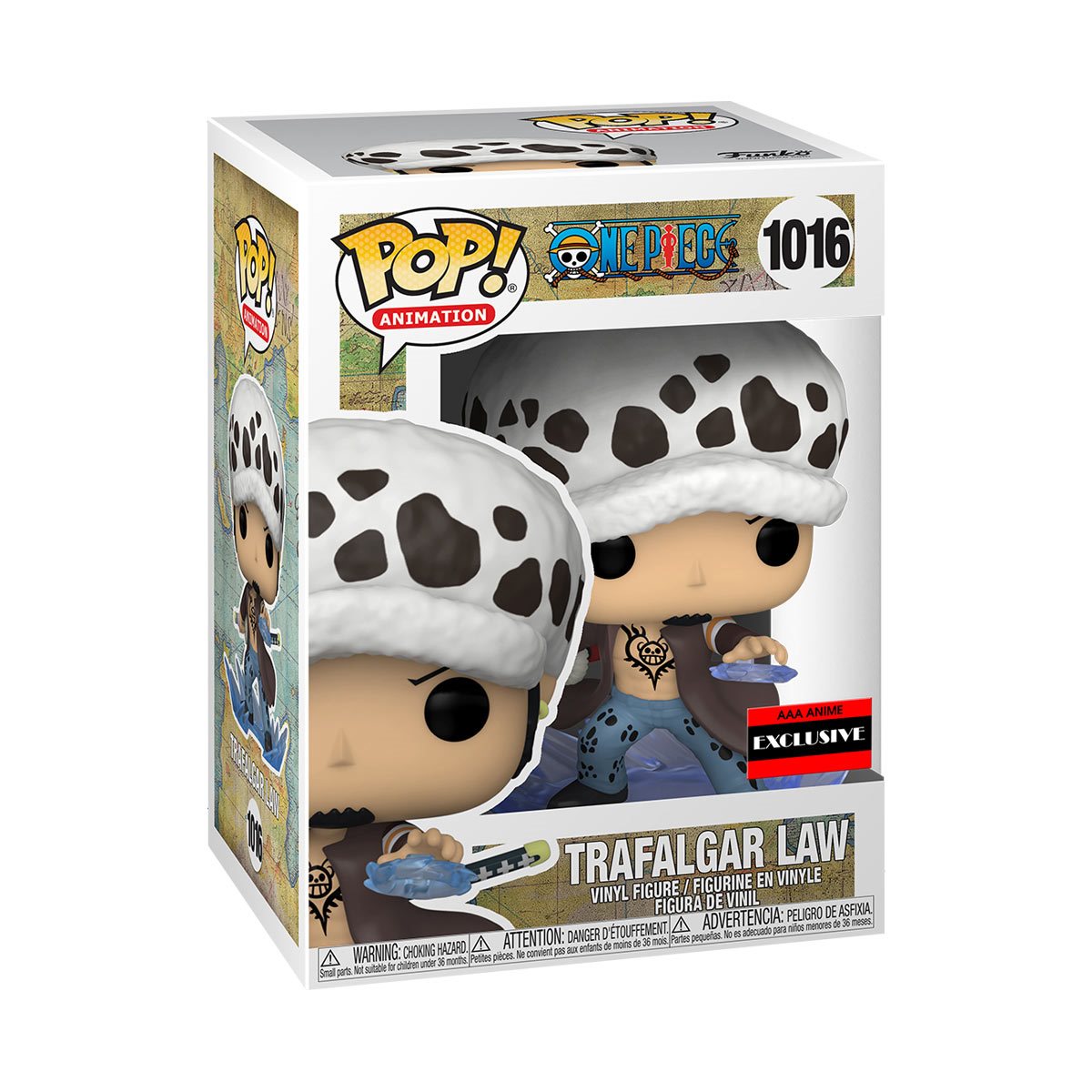 Funko POP! Animation: One Piece - Trafalgar Law Room Attack - AAA Anime Exclusive