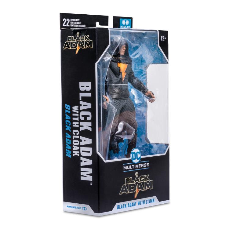 Mcfarlane DC Multiverse : Black Adam - Black Adam  (Cloak ) Action Figure