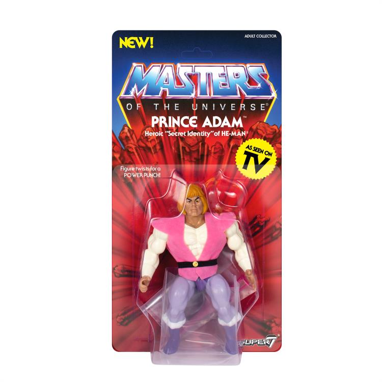 Masters of the Universe Vintage Prince Adam 5 1/2-Inch