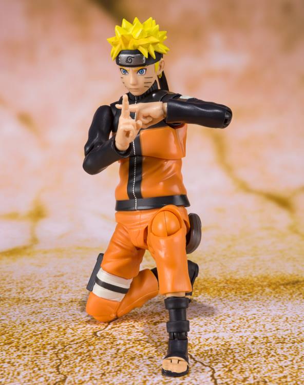 Bandai S.H. Figuarts Naruto: Shippuden S.H.Figuarts Naruto Uzumaki (Best Selection New Packaging Ver.) Action Figure