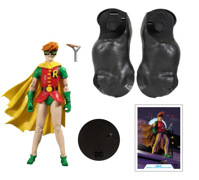 McFarlane Toys DC Multiverse - Batman: The Dark Knight Returns - Robin Action Figure (Collect to Build: Batman's Horse)