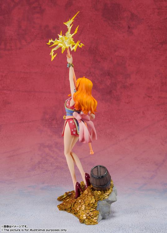 Bandai Figuarts Zero One Piece: Nami (WT100 Commemorative: Daikaizoku Hyakkei) statue