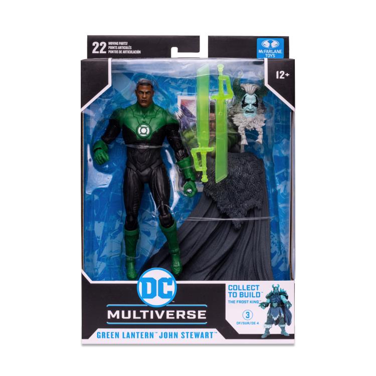 Mcfarlane DC Multiverse : Endless Winter - Green Lantern Action Figure (Collect to Build: Frost King)