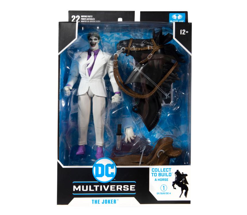 McFarlane Toys DC Multiverse - Batman: The Dark Knight Returns - The Joker Action Figure (Collect to Build: Batman's Horse)