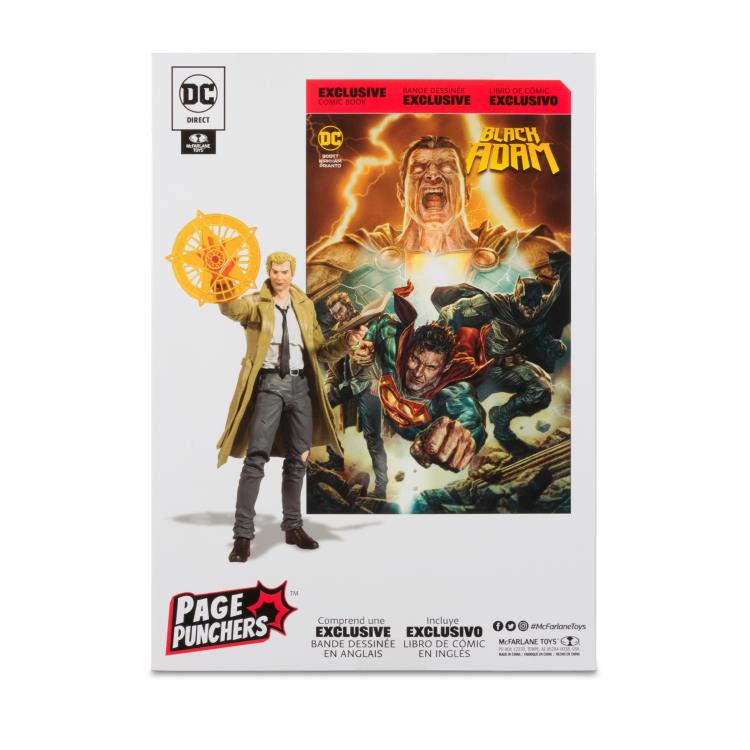 Mcfarlane DC Multiverse : Black Adam Page Punchers - Constantine (with Comic)