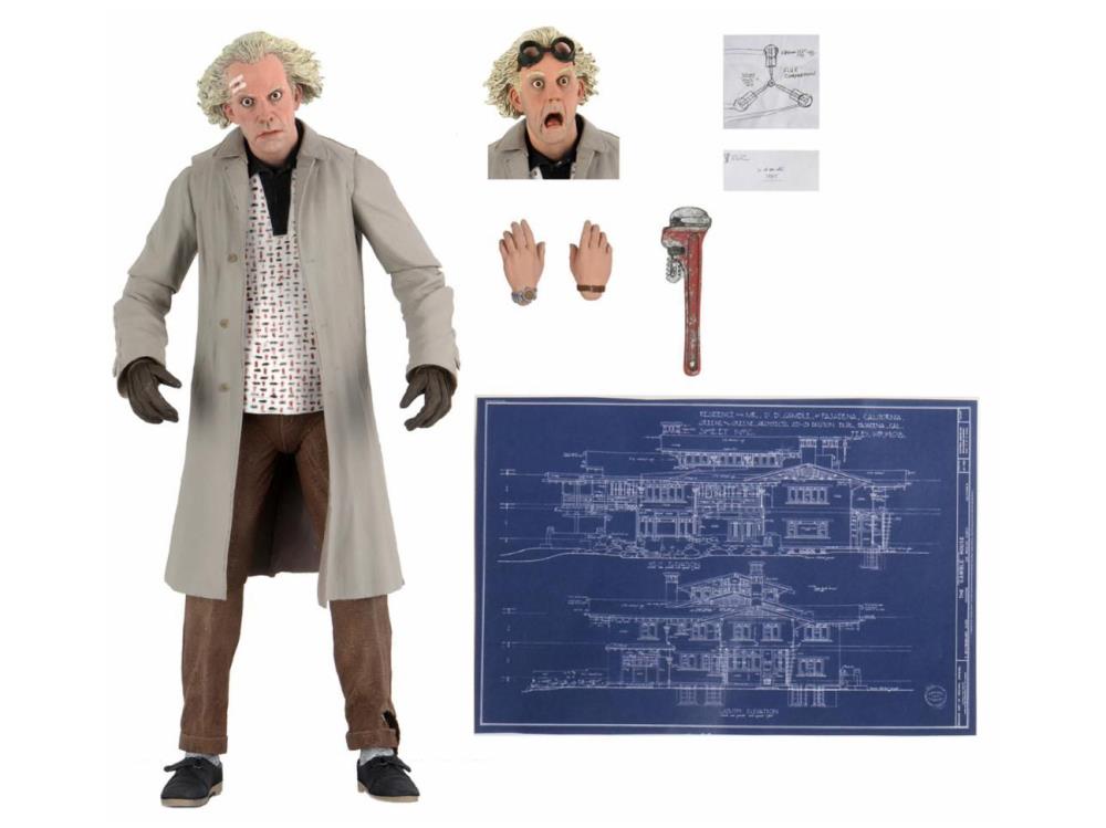 Neca Back to the Future Ultimate Doc Brown Action Figure