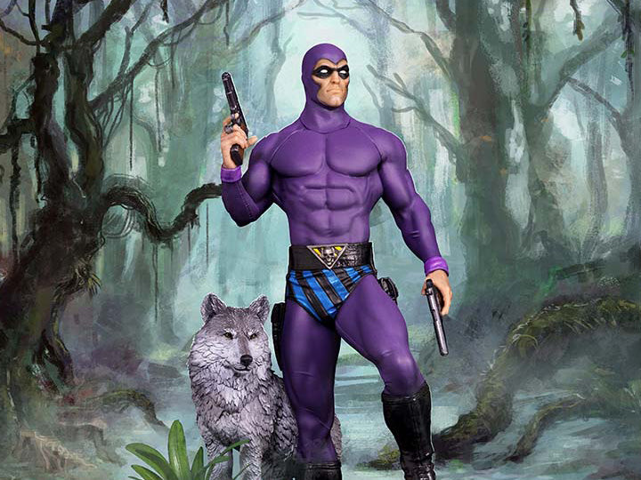 Iron Studios Defenders of the Earth - The Phantom Deluxe 1/10 Art Scale Limited Edition Statue