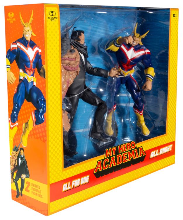 Mcfarlane Toys My Hero Academia: All Might vs. All For One Action Figure Two-Pack