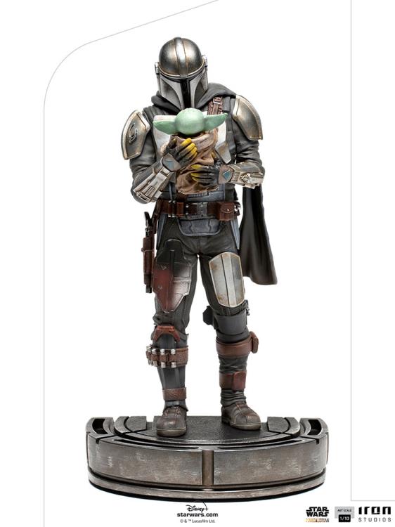 Iron Studios Star Wars The Mandalorian and Grogu 1/10 Deluxe Art Scale Limited Edition StatueStar Wars The Mandalorian and Grogu 1/10 Deluxe Art Scale Limited Edition Statue
