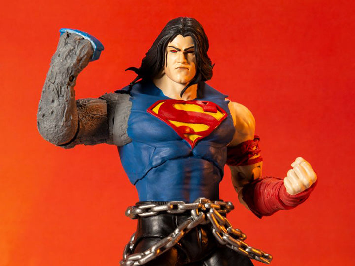 Mcfarlane Toys DC Multiverse Dark Nights: Death Metal Superman Action Figure (Collect to Build: Darkfather)