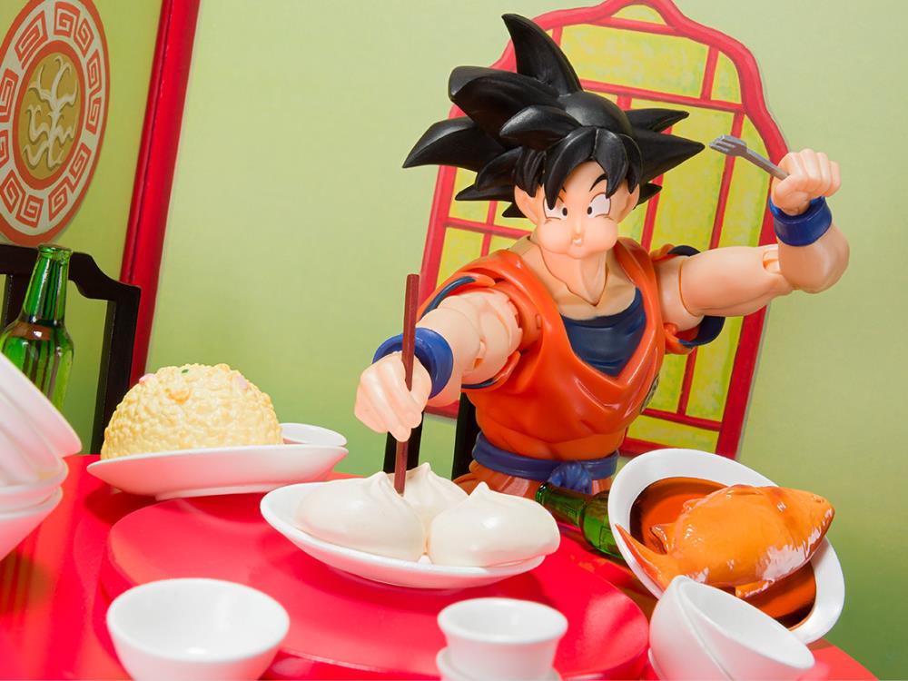 S.H.Figuarts Dragon Ball Z: Goku Eating Scene (Harahachibunme) Set