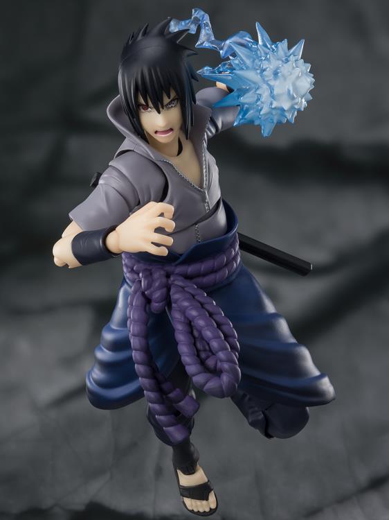Bandai S.H.Figuarts Naruto: Shippuden - Sasuke Uchiha (He Who Bears All Hatred) Action Figure