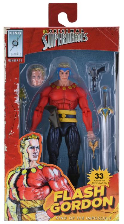 NECA King Features: The Original Superheroes Series 1 - The Phantom, Flash Gordon, Ming