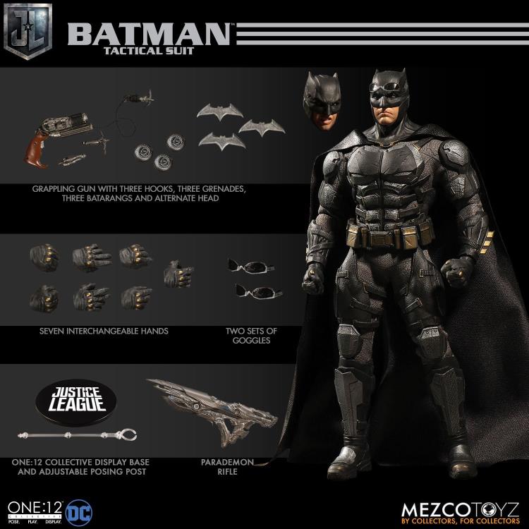 Mezco One:12 Collective Justice League  Batman (Tactical Suit)