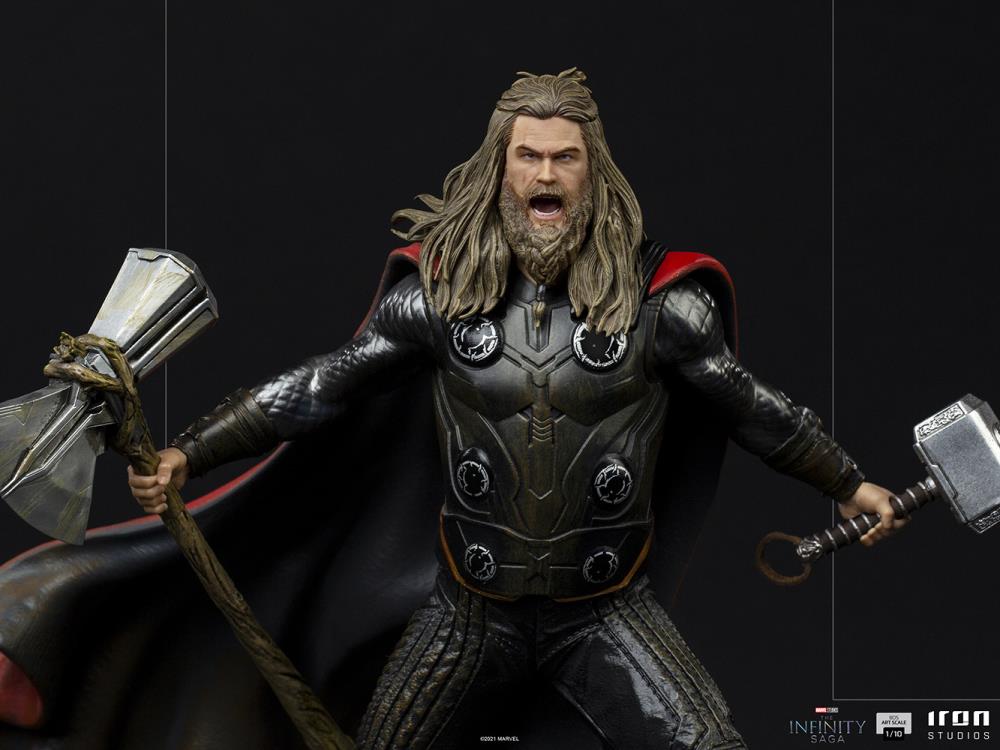 Iron Studios The Infinity Saga Battle Diorama Series Thor Ultimate 1/10 Art Scale Limited Edition Statue
