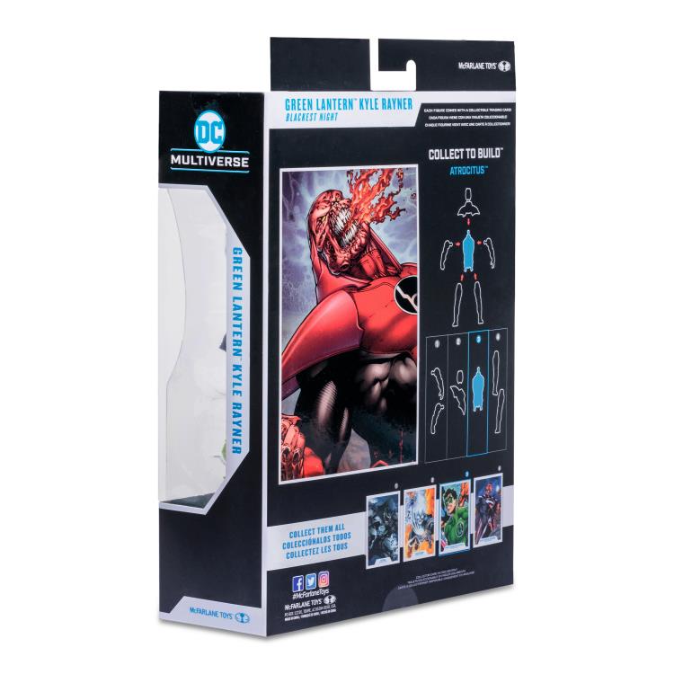 Mcfarlane DC Multiverse: Blackest Night - Green Lantern (Kyle Rayner) Action Figure (Collect to Build: Atrocitus)