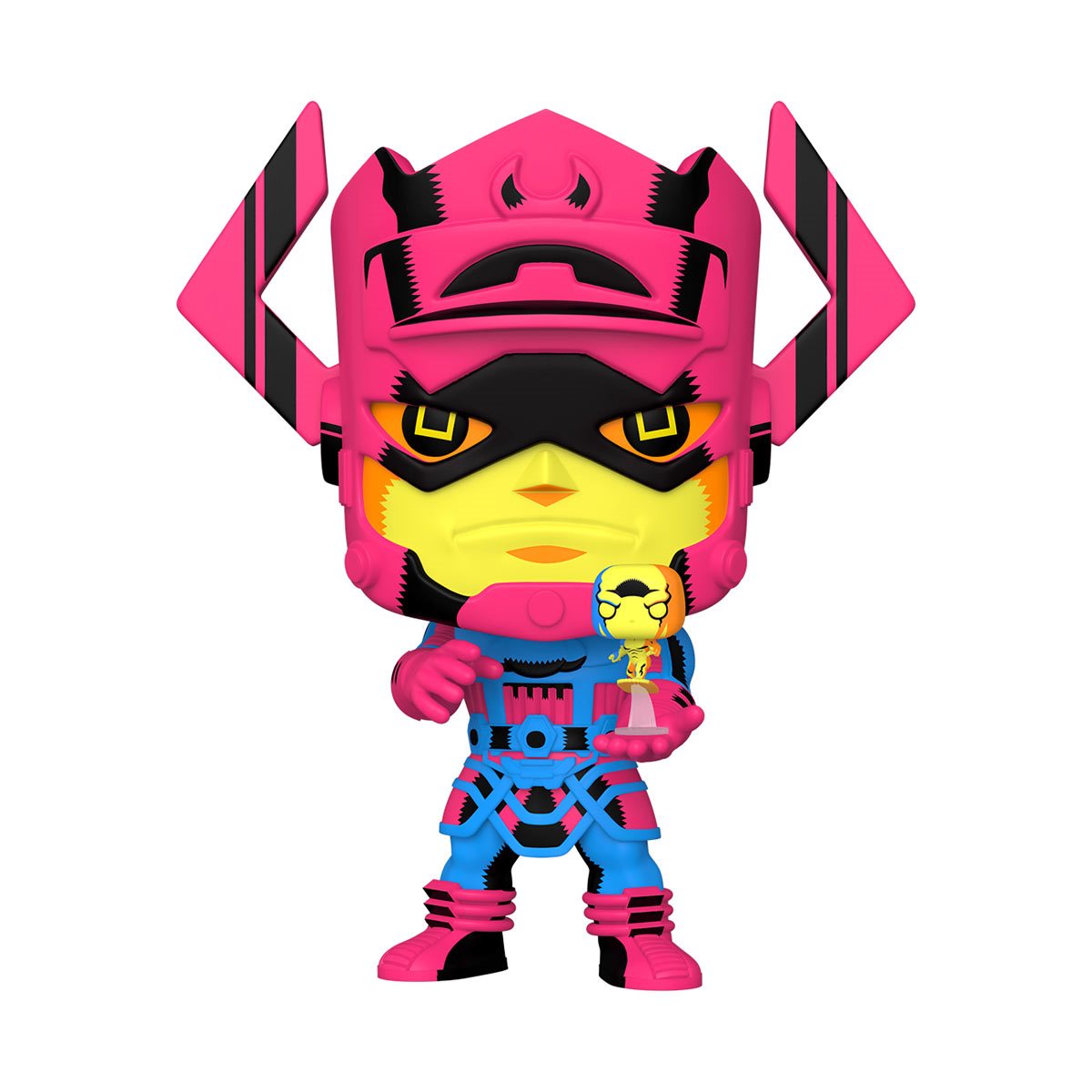 Funko POP! Marvel Galactus with Silver Surfer: Black Light Version Super Sized (Previews Exclusive)