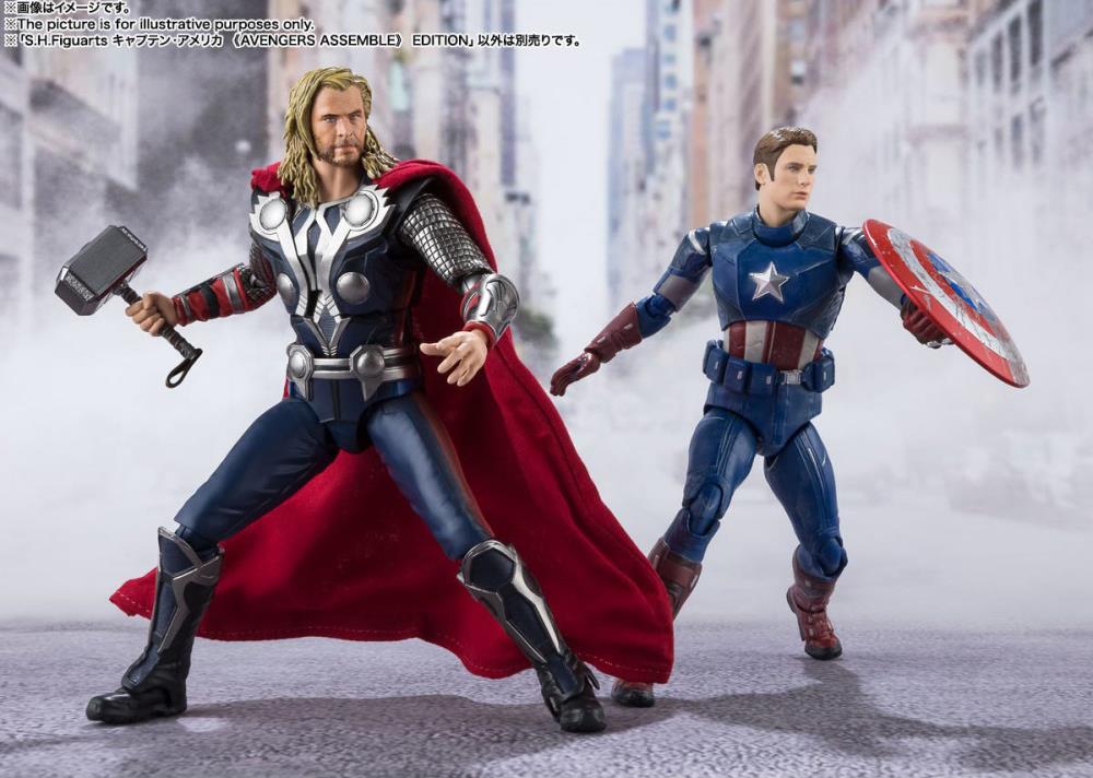 S.H.Figuarts The Avengers: Captain America (Avengers Assemble Edition) Action Figure