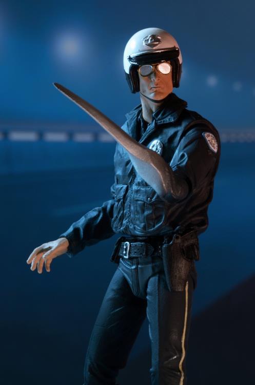 NECA Terminator 2: Judgement Day Ultimate T-1000 (Motorcycle Cop) Action Figure