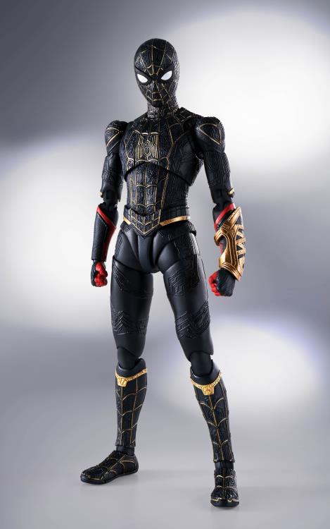 S.H.Figuarts  Spider-Man: No Way Home Spider-Man (Black & Gold Suit) Action Figure