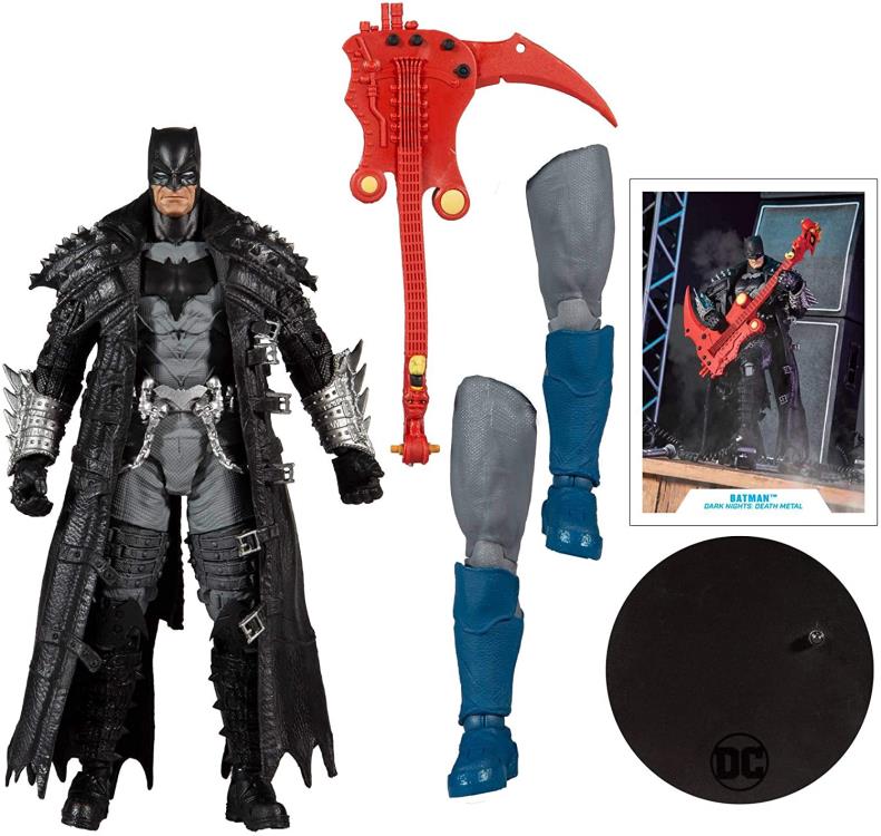 Mcfarlane Toys DC Multiverse Dark Nights: Death Metal Batman Action Figure (Collect to Build: Darkfather)