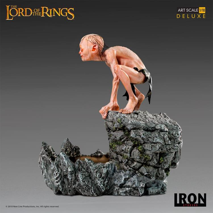 Iron Studios The Lord of the Rings Gollum 1/10 Deluxe Art Scale Limited Edition Statue