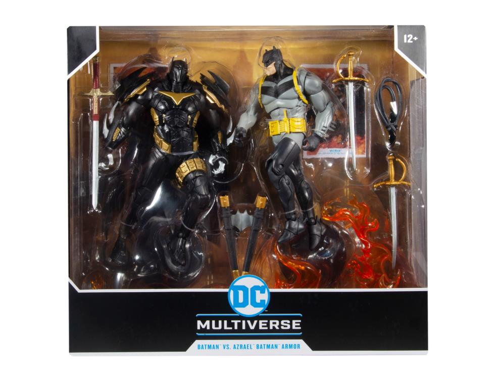 McFarlane Toys DC Multiverse - DC Multiverse Batman: Curse of the White Knight - Batman vs. Azrael Batman Armor Two-Pack